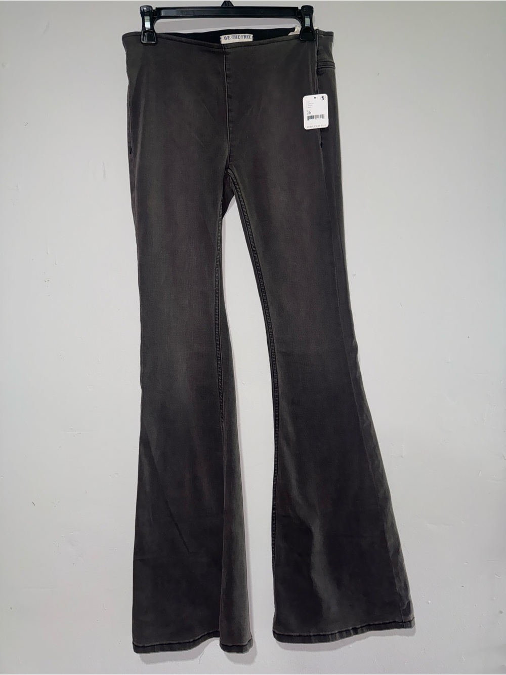 We The Free Charcoal Flare Pants